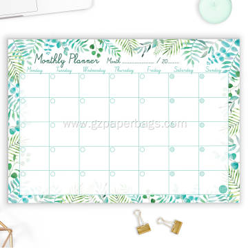 Monthly To-Do List Calendar Planner